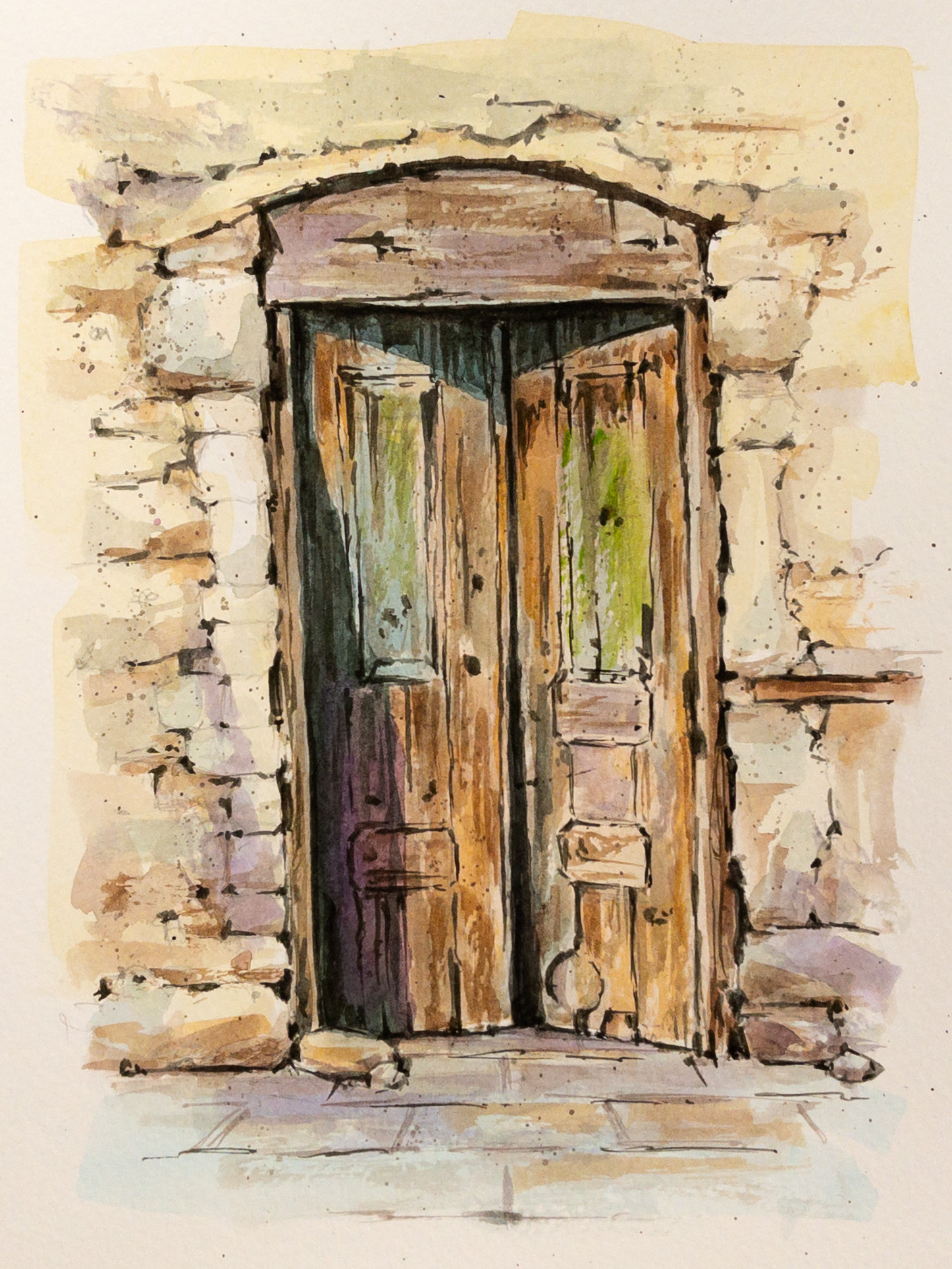 watercolor – RUSTY NELSON
